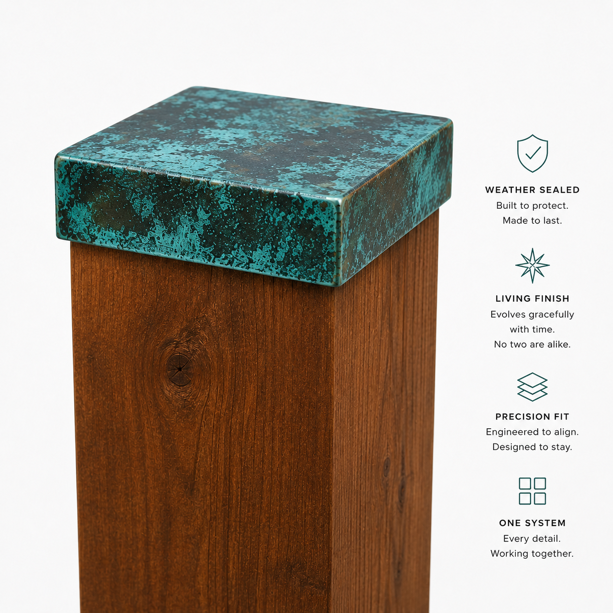 The Post™ Crown - Verdigris Edition